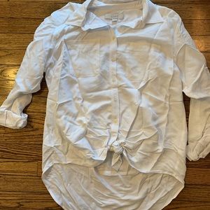 Maternity button down tunic